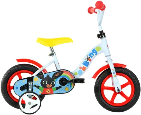 Dino BIKES Kinderfahrrad Bing 108 BG / 10"-Räder / Stützräder / ab 2 Jahren