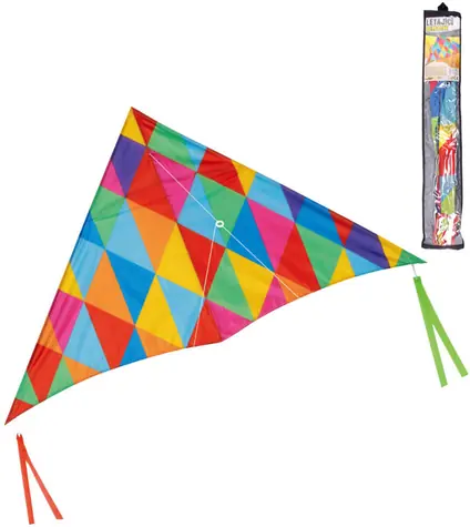 WIKY Fliegender Drache / 70 x 128 cm / Kunststoff / ab 3 Jahren