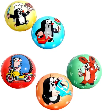 WIKY Maulwurfsball 5 cm / Schaumstoff / 5 Sorten / ab 3 Jahren