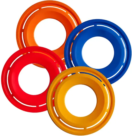 ACRA Flying Circle Wurfball 28 cm / Kunststoff / 3 Farboptionen