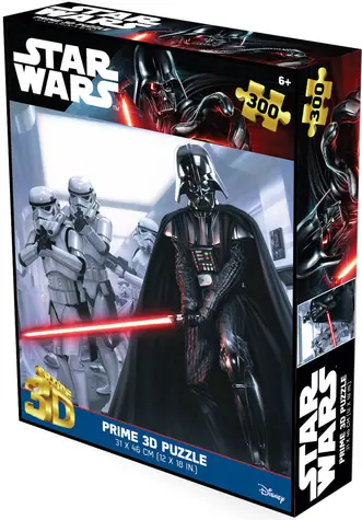 Prime 3D-Puzzle Star Wars: Klassisches 3D / 300 Teile / 31 × 46 cm