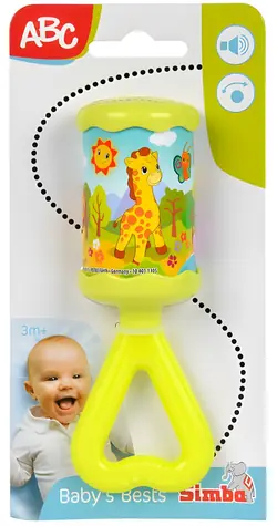 Simba Kling-Klang Rassel / 3 Farboptionen / 15 cm / ab 3 Monaten