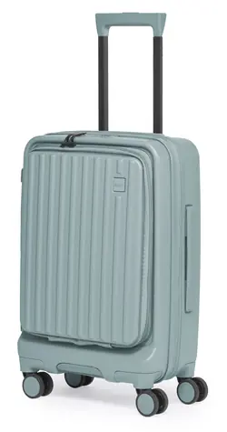 Acer Barcelona hellblauer Reisekoffer / TSA-Schloss / 4 Rollen / recyceltes PET