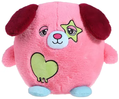 SPARKYS Plüschhund, Pfirsichrosa, 25 cm / ab Geburt