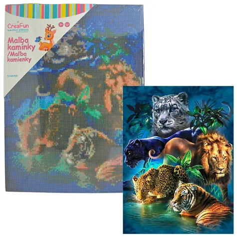 SPARKYS Diamantmalerei Tiere / 30x40 cm