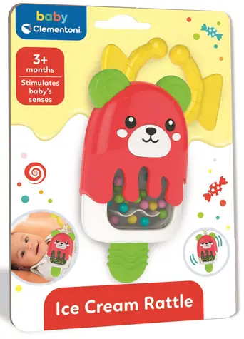 Clementoni Rassel-Eiscreme / ab 3 Monaten