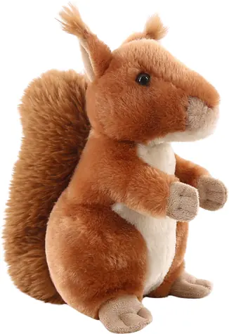 SPARKYS Plüsch-Eichhörnchen, sitzend, 26 cm / PLÜSCH / für Jungen und Mädchen
