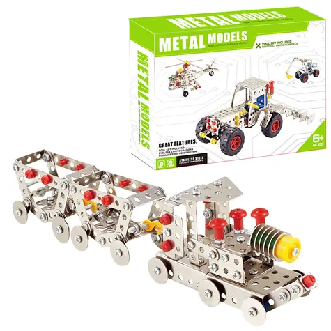 SPARKYS Metallbausatz Zug / 277 Teile