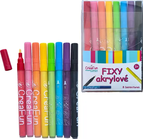 SPARKYS Acrylmarker CreaFun / 8 Stück