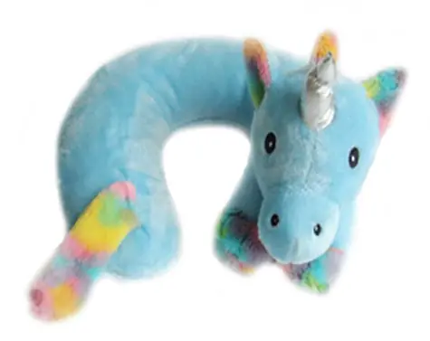SPARKYS Plüsch-Kopfteil Einhorn 3D / Plüsch / 27 × 25 × 14 cm