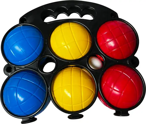 SPARKYS Boule-Spiel, 6 Stück, Plastikkugeln