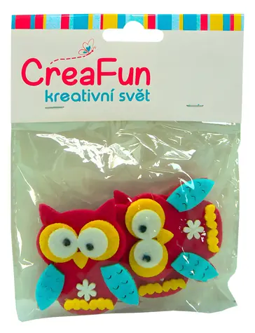 SPARKYS Kreativset Eule / 3-teilig / ab 3 Jahren