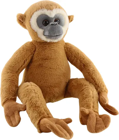 SPARKYS Plüsch-Gibbon, sitzend, 48 cm / Plüsch / ab 3 Jahren