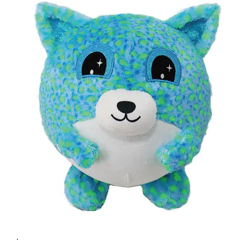 SPARKYS Aufblasbarer Teddybär blau / 23 cm / 100 % Polyester