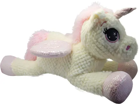 SPARKYS Plüsch-Einhorn, liegend / 60 cm