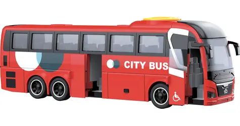 SPARKYS Stadtbus rot / 1:16 / Kunststoff