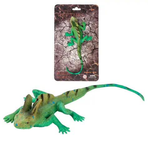 SPARKYS Basiliskenfigur / 27 cm / TPR-Gummi / ab 3 Jahren