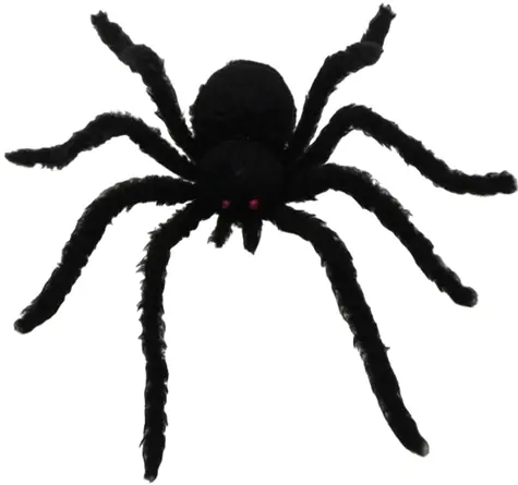 SPARKYS Partydekoration Schwarze Spinne / 70 cm