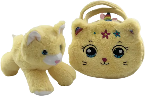SPARKYS Plüschhandtasche Katze mit Kätzchen Olivia / ab 3 Jahren