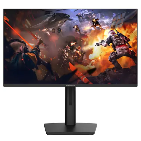 25" Rampage Titan Schwarz / Monitor / Schnelles IPS-Display / FHD / 400 Hz / 0,5 ms / HDR
