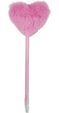SPARKYS Plüsch-Kugelschreiberherz / Kugelschreiber / 16 cm