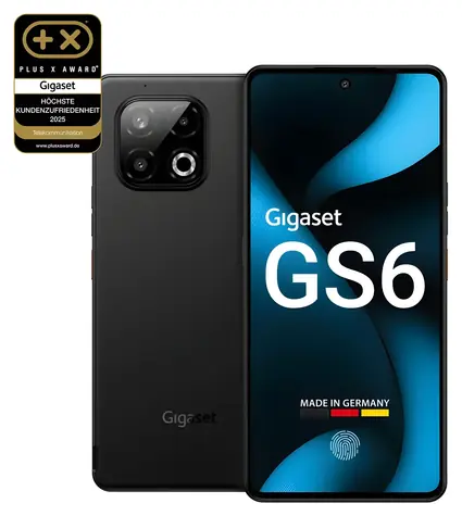 Gigaset GS6 schwarz / Mobiltelefon