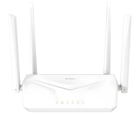 D-Link S12/E weiß / Router / AC1200 / Wi-Fi 5 (802.11ac) / 4 Antennen
