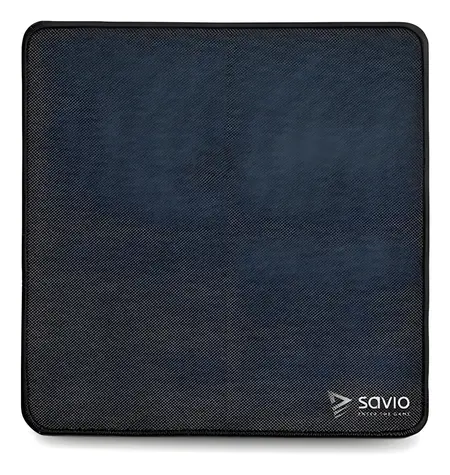 Savio Black Edition Precision Control S schwarzes Gaming-Mauspad / 250 x 250 x 2 mm