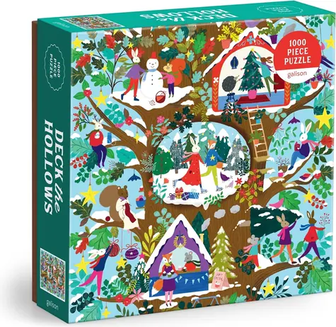 Galison Puzzle-Baumschmuck / 1000 Teile