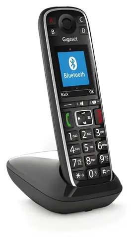 Gigaset E720 schwarz / Schnurloses Telefon