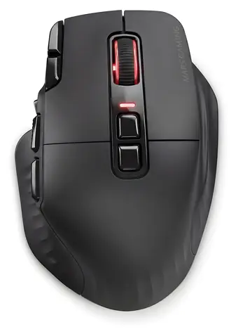 Mars Gaming MMWHEX16 schwarz / Kabellose Gaming-Maus / Bluetooth / Optisch / 24000 DPI / 16 Tasten