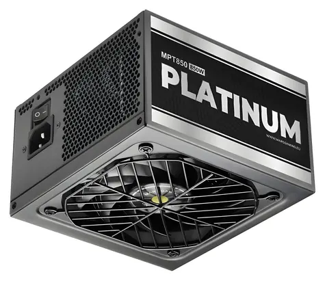 Mars Gaming MPT850 Schwarz / Netzteil / ATX / 850 W / 80 PLUS Platinum