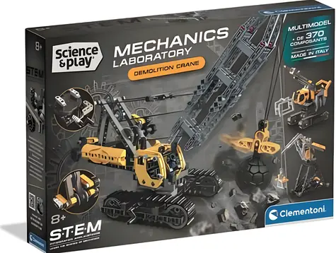 Clementoni Science&Play Mechanisches Labor: Abrissfahrzeug / Baukasten / MINT