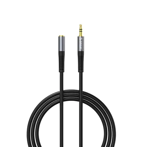 Orico AXF schwarz / Audiokabel / 3,5-mm-Klinkenstecker (M) - 3,5-mm-Klinkenstecker (F) / 1 m