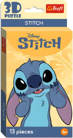 Trefl 3D-Puzzle Stitch / 13 Teile / 12 x 11 cm