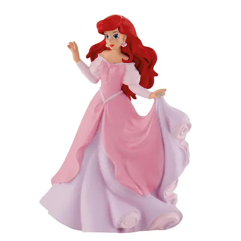 BULLYLAND Ariel-Figur im rosa Kleid 12312 / Disney Lizenz / Kunststoff / 10 cm