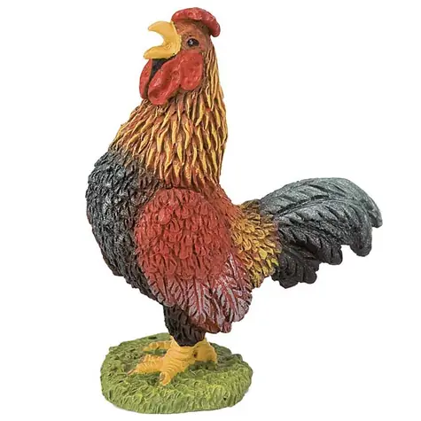 BULLYLAND Figur Hahn / Kunststoff / 5,4 cm