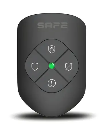 SAFE-Schlüsselsteuerung schwarz / Drahtlose Fernbedienung