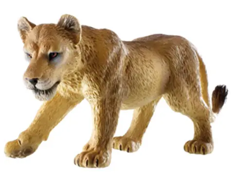 BULLYLAND 63681 Löwin-Figur / Kunststoff / 13 cm