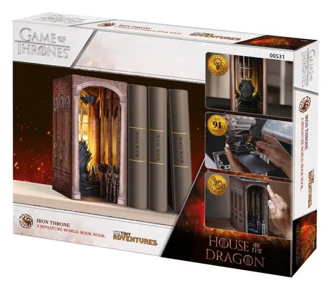 Revell Tiny Adventures Haus des Drachen Eiserner Thron / Plastikmodell