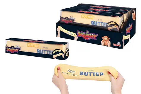 Simba Anti-Stress-Butterwürfel XXL / Quetschspielzeug / Kunststoff / ab 3 Jahren