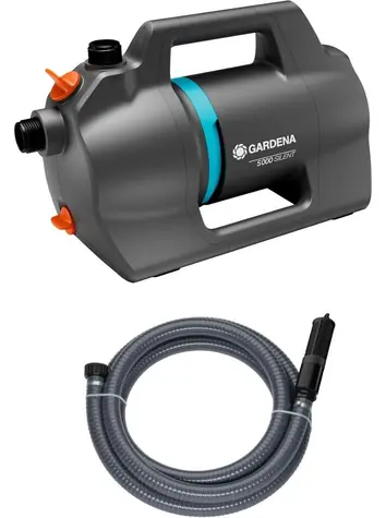 Gardena 5000 Silent / Gartenpumpe / 550 W / mit Zubehör