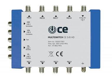 Ausgepackt - TechniSat Multischalter CE 5/8 HD / ausgepackt