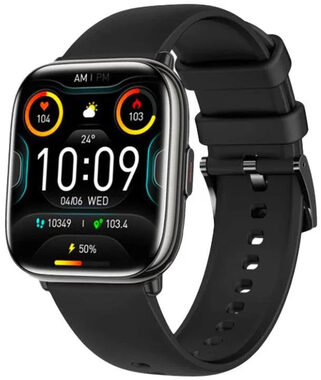 CARNEO Proxima HR+ schwarz / Smartwatch / 1,75" / IP67 / AMOLED / BT 