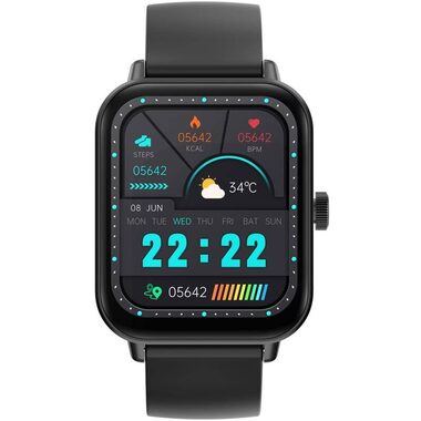 CARNEO Versa HR+ schwarz / Smartwatch / 1,83" / IP67 / IPS / BT 