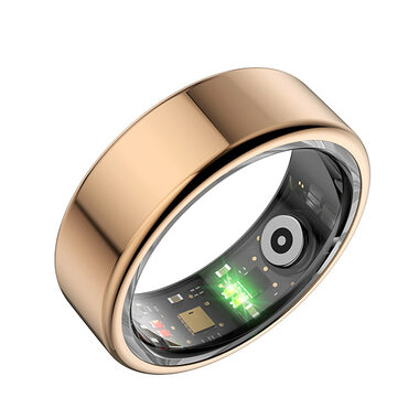 Ausgepackt - Powerton SMART Ring Größe 9 Gold / Smart Ring / BT 5.0 / IP68 / ausgepackt