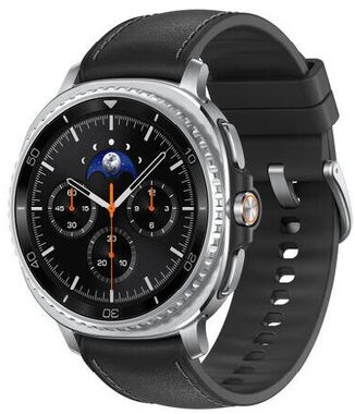 Samsung Galaxy Watch 8 Classic (46 mm) LTE schwarz / Smartwatch / AMOLED / WLAN / Bluetooth / GPS / Wear OS