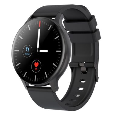 Canyon Badian SW-68 schwarz / Smartwatch / 1,28" TFT / Herzfrequenzsensor / BT 5.0 / IP68 / Multisport / Android und iOS