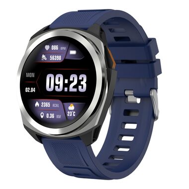 Canyon Maverick SW-83 silber / Smartwatch / 1,32" IPS / Herzfrequenzsensor / BT 4.0 / IP68 / Canyon Life / Android und iOS