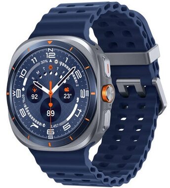 Samsung Galaxy Watch Ultra (2025) 47 mm blau / Smartwatch / AMOLED / Wi-Fi + LTE / BT / GPS / Wear OS